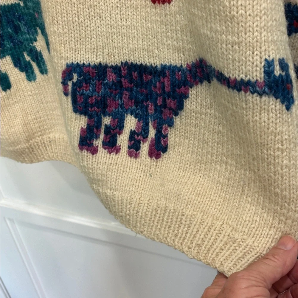 Vintage Putumayo Wool Primitive knit sweater - Picture 4 of 11